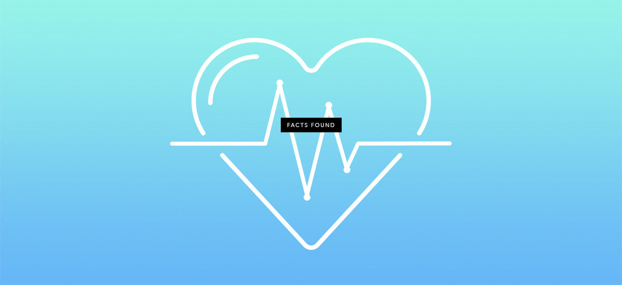 heart with blood pressure line