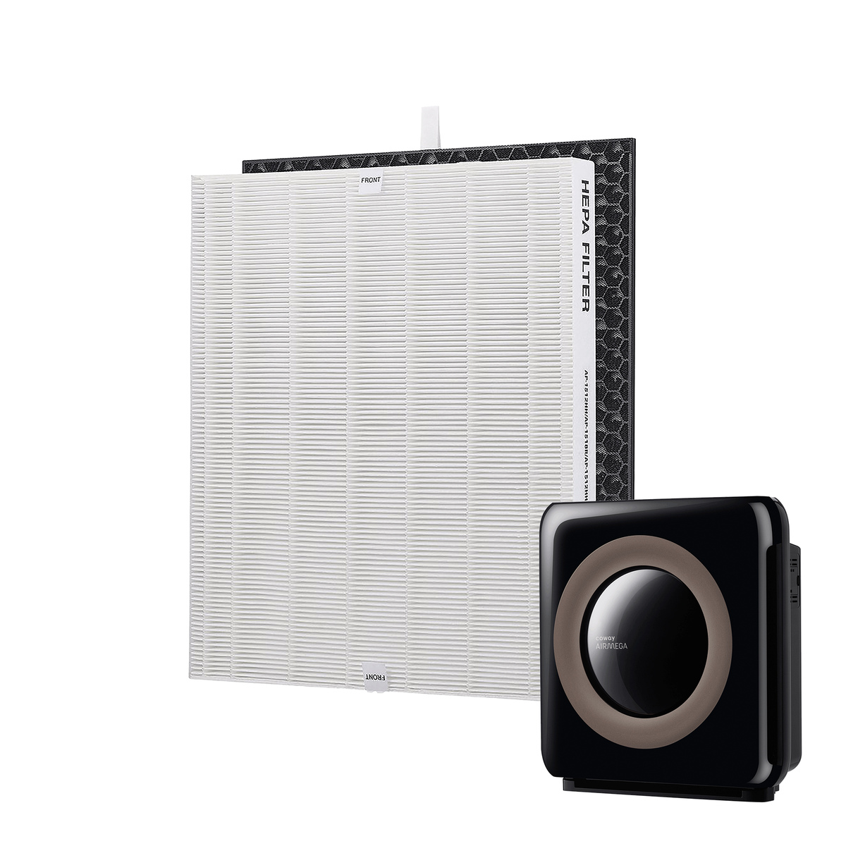 Filtre HEPA De Rechange Pour Coway AIRMEGA AP-1512HH/1518 - H13 Avec 4 Filtres à Charbon - Compatible AP-1512 Et AP-1518 - Purification D'air