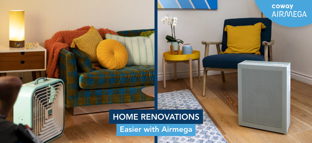 Home renovations are easier with Coway Airmega